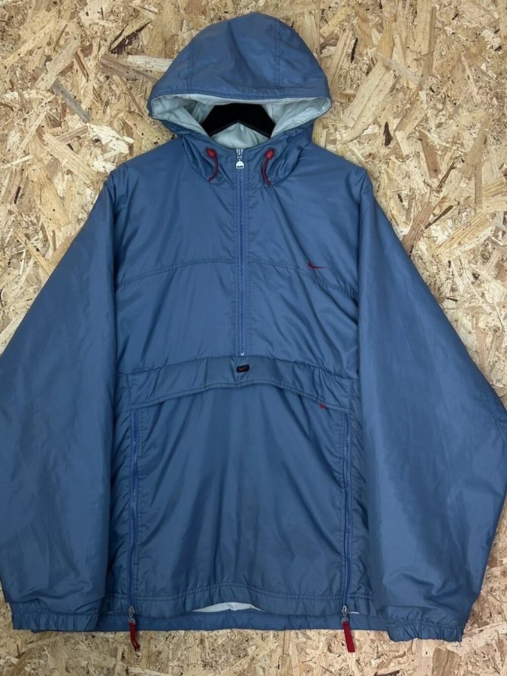 Nike Jacket Coat Anorak Windbreaker 1/2 Zip Insulated Pullover 00s 2000
